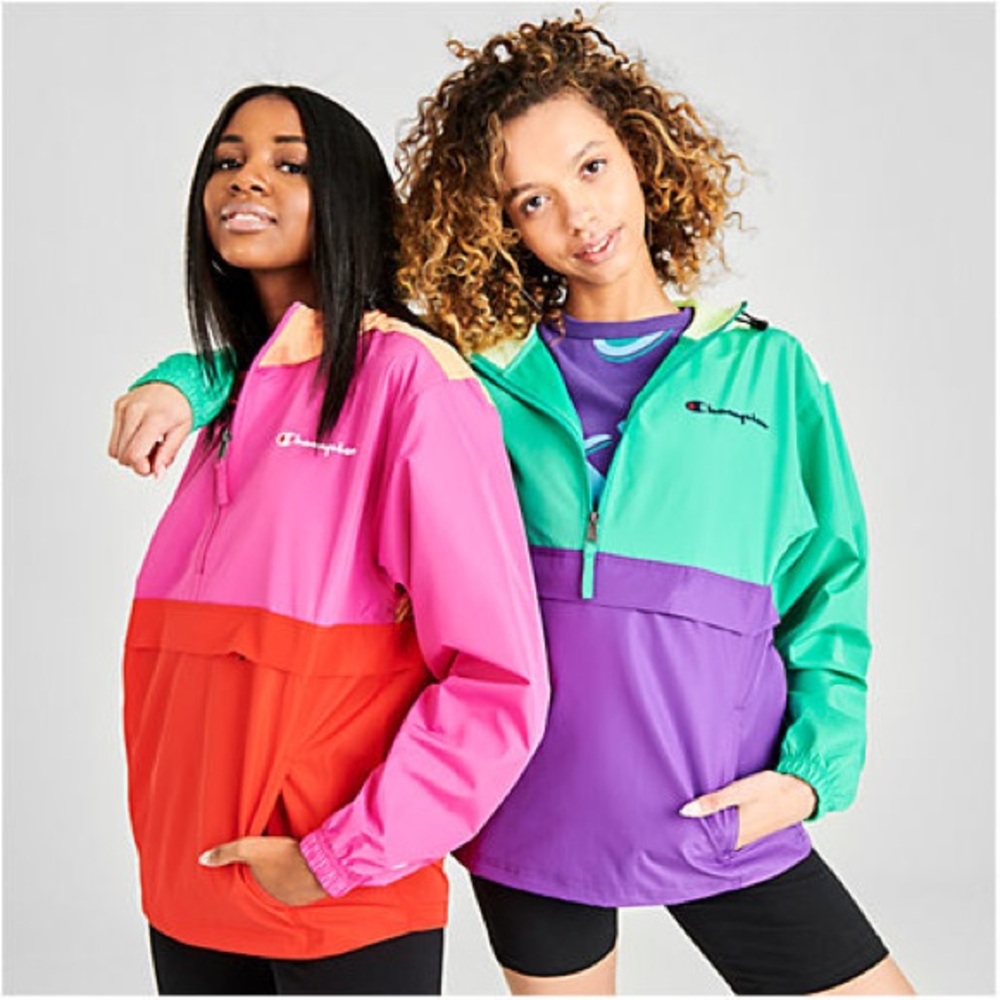 Champion Color Block Wind Breaker Jacket - Picture 2 of 8